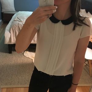 LOFT Peter Pan collar blouse